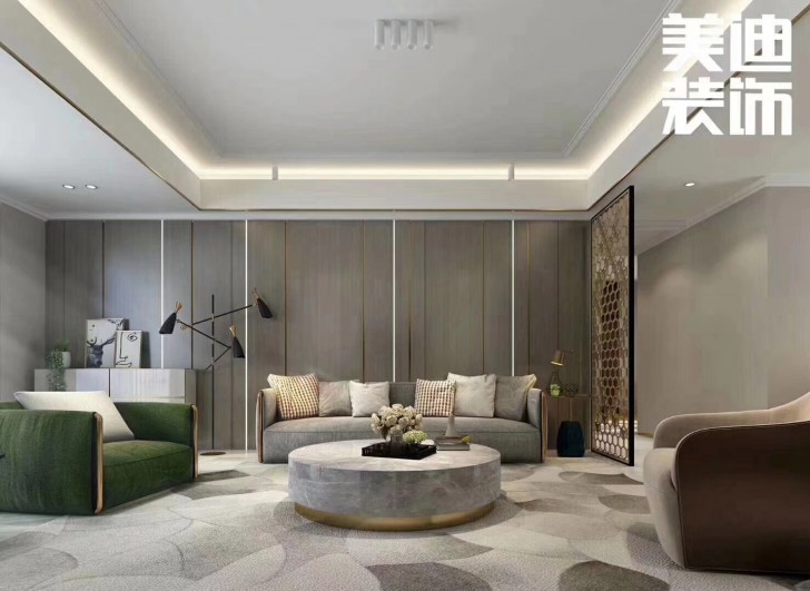 客廳+石膏線，裝修的“黃金搭檔”你get到了嗎？